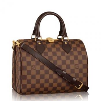 Louis Vuitton Speedy Bandouliere 25 Damier Ebene N41368