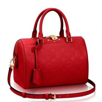 Louis Vuitton Speedy Bandouliere 25 Monogram Empreinte M42399