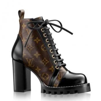 Louis Vuitton Star Trail Ankle Boot Monogram Canvas