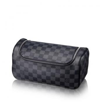 Louis Vuitton Toiletry Pouch Damier Graphite N47625