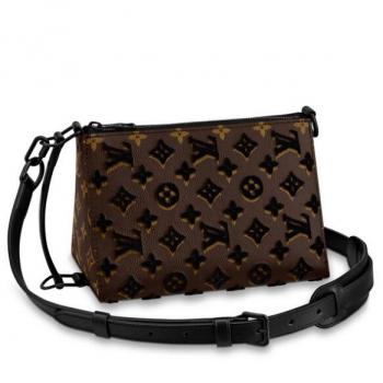 Louis Vuitton Triangle Messenger Monogram Tuffetage M45070