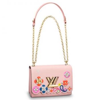 Louis Vuitton Twist MM Bag Epi Flower M54858