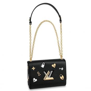 Louis Vuitton TWIST MM Epi G Love Lock M52891