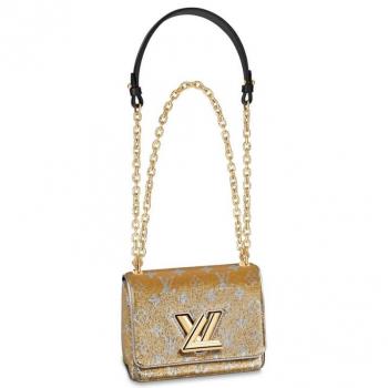 Louis Vuitton Twist PM Bag Gold Sequins M52906