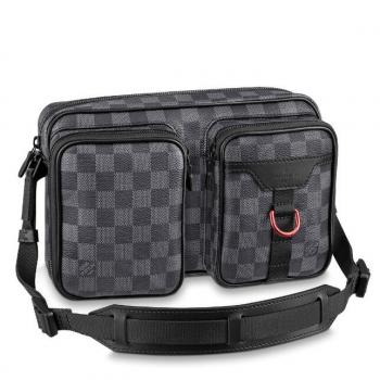 Louis Vuitton Utility Messenger Damier Graphite N40280