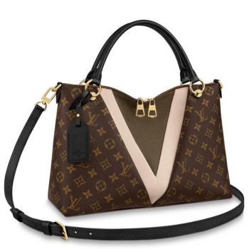 Louis Vuitton V Tote MM Monogram Canvas M44798