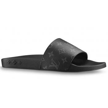 Louis Vuitton Waterfront Mules In Monogram Eclipse