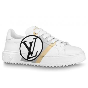 Louis Vuitton White/Black Time Out Sneakers