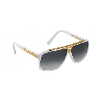 Louis Vuitton White Evidence Sunglasses Z0351W