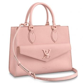 Louis Vuitton White Lockme Tote PM Bag M55818