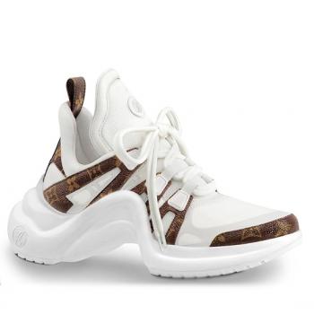 Louis Vuitton White LV Archlight Sneaker