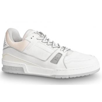 Louis Vuitton White LV Trainer Sneakers