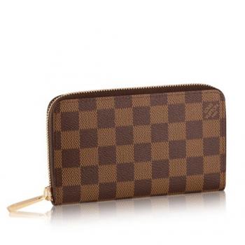 Louis Vuitton Zippy Compact Wallet Damier Ebene N60028