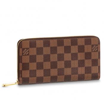 Louis Vuitton Zippy Wallet Damier Ebene Canvas N60046